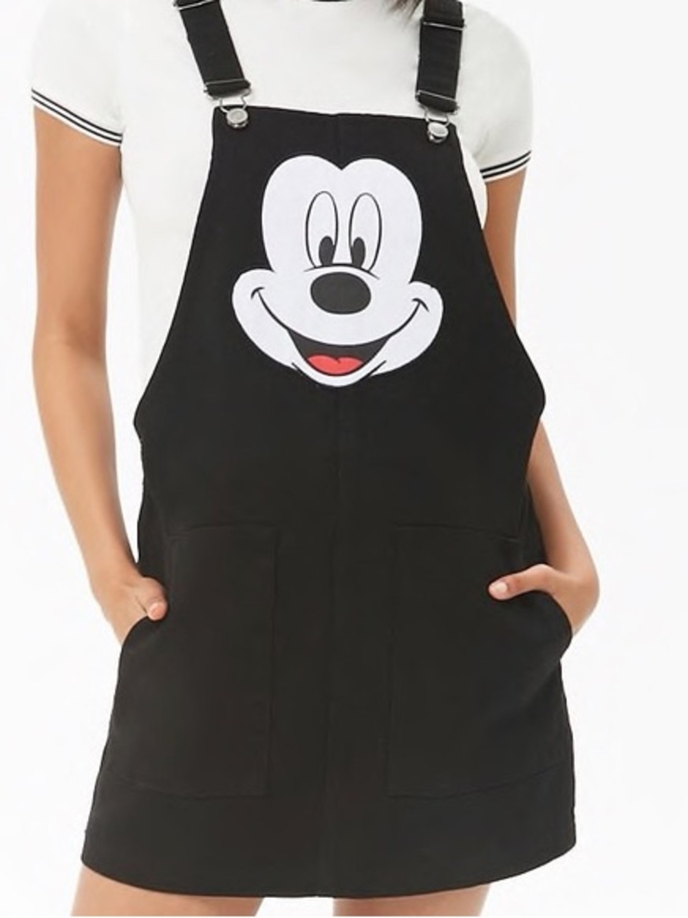 Disney Black Garment Label Close-Up